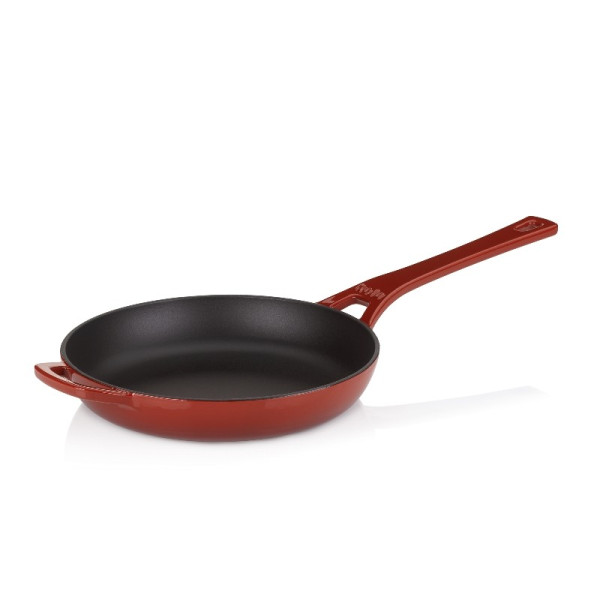 KELA Pánev litinová CALIDO 28 cm červená KL-11963