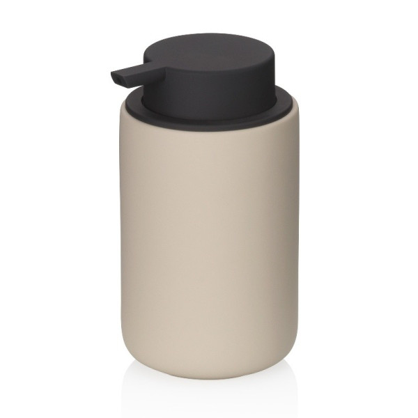 KELA Dávkovač mýdla Sana keramická béžová 14,5cm 9,0cm 300,0ml KL-23951