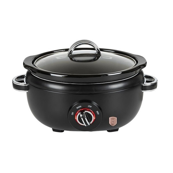 BERLINGERHAUS Pomalý hrnec s poklicí  3,5 l Black Rose Collection BH-9669