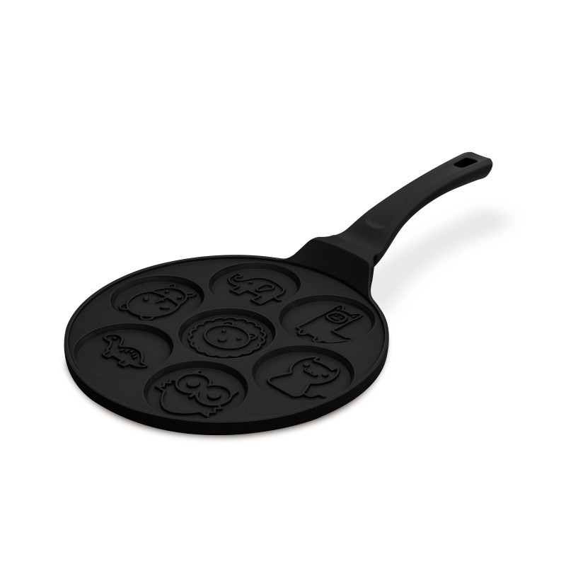 BERLINGERHAUS Lívanečník s titanovým povrchem zvířátka 26 cm Matte Black Collection BH-7799