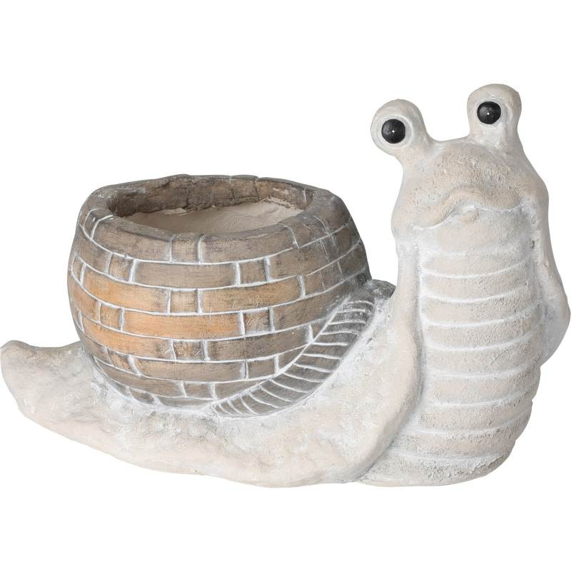 PROGARDEN Keramický květináč dekorativní ŠNEK 26 cm KO-095752260
