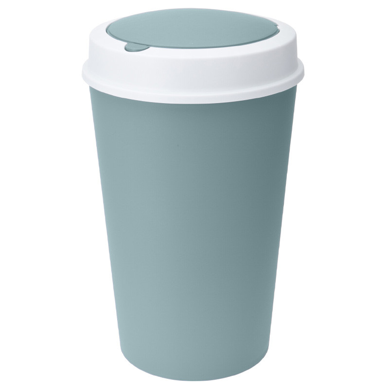 EXCELLENT HOUSEWARE Odpadkový koš výklopný 25 l AURORA zelená KO-Y54231160zele