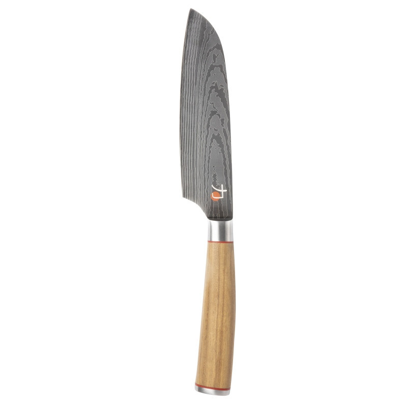 MASTERPRO Nůž Santoku TETSU 12,5 cm nerez dřevo BGMP-4169