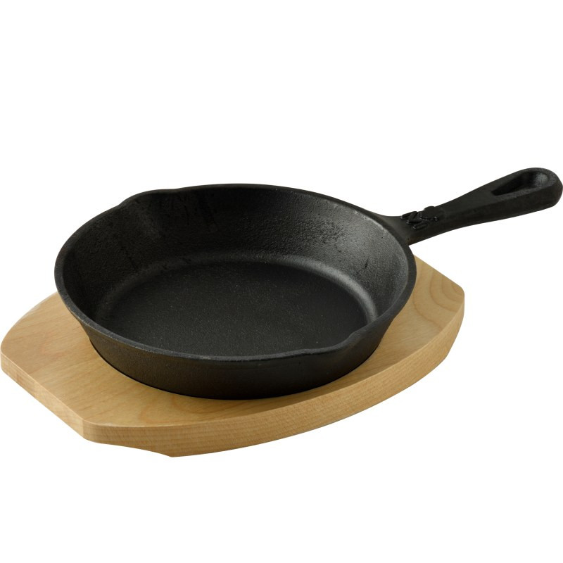MASTERPRO Pánev litinová COOK & SHARE 15,8 cm černá BGMP-3803-EM