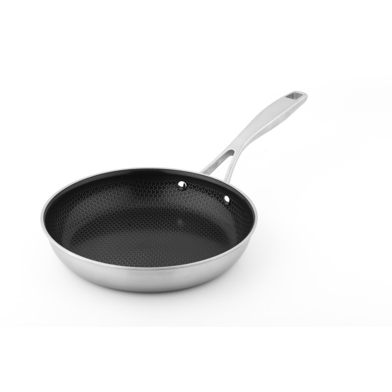 CS KOCHSYSTEME Pánev nerezová s nepřilnavým povrchem Triply DuraMax 24 cm CS-097264