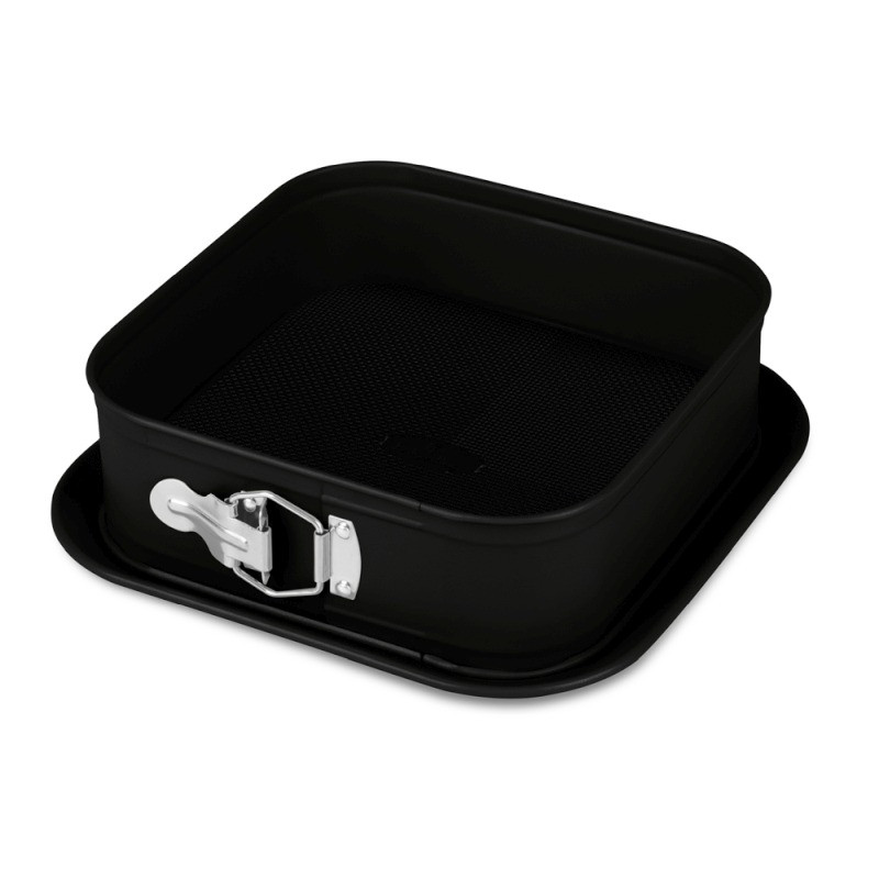 BERLINGERHAUS Forma na dort hranatá s titanovým povrchem 28 x 28 cm Matte Black Collection BH-7890