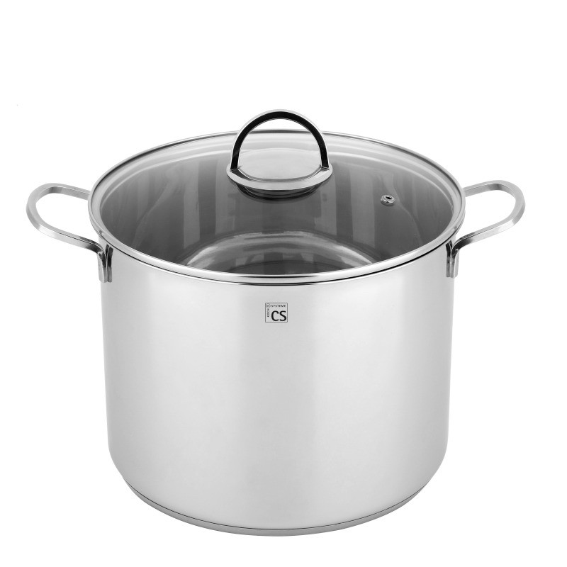 CS KOCHSYSTEME Hrnec s poklicí nerez 36 cm / 30 l TRIER CS-093181