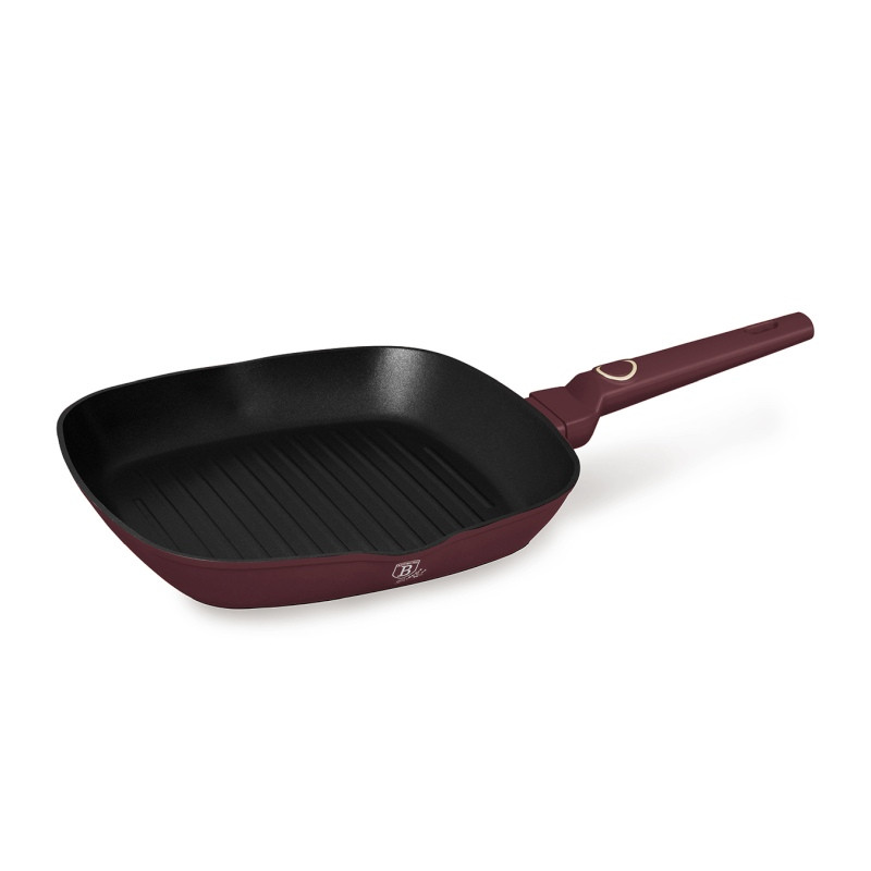 BERLINGERHAUS Pánev grilovací s titanovým povrchem 28 cm  Leonardo Collection BH-8036
