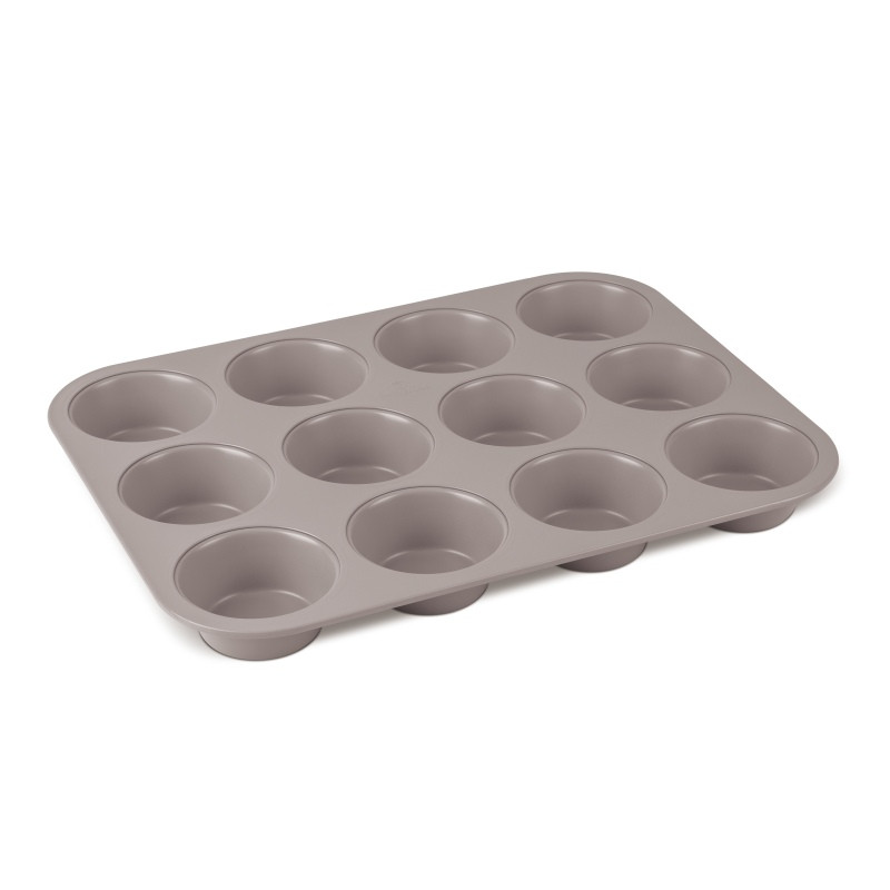 BERLINGERHAUS Forma na muffiny s nepřilnavým povrchem 12 ks Taupe Collection BH-7947