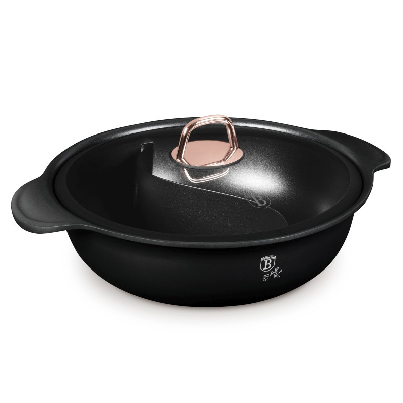 BERLINGERHAUS Hrnec na pečení s poklicí 30 cm Black Rose Collection BH-8627