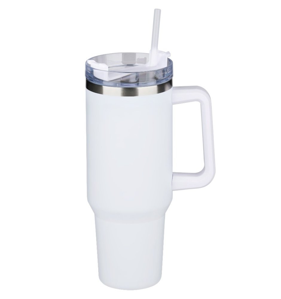 ALPINA Termohrnek dvoustěnný z nerezové oceli 1,2 l bílá ED-227090bila