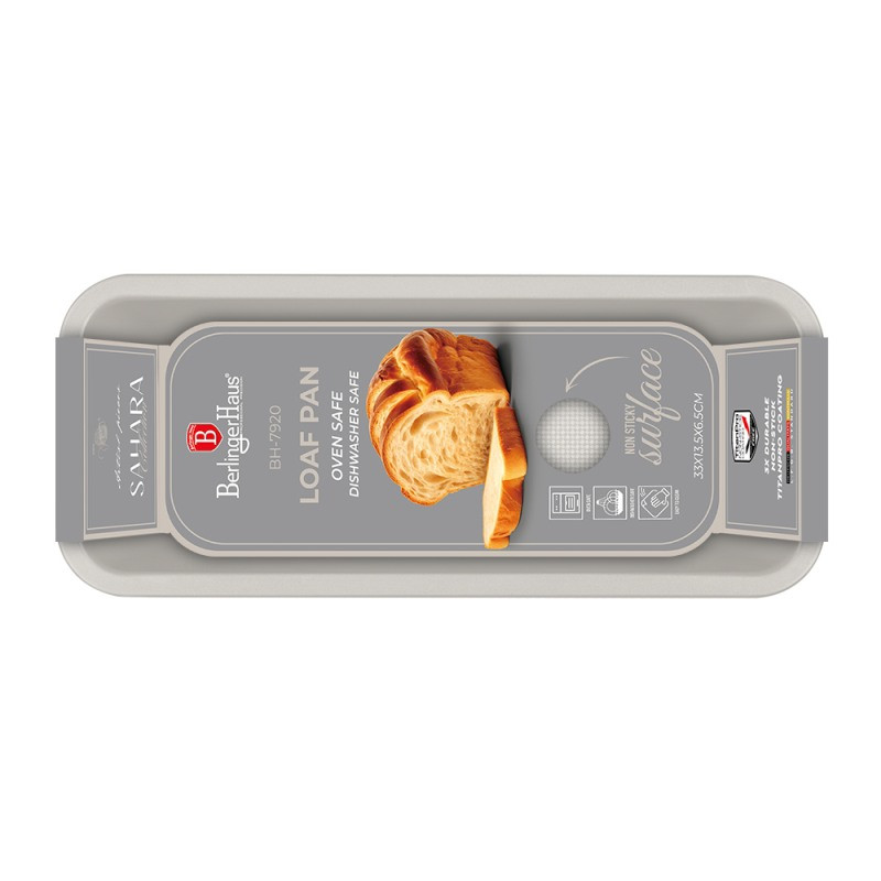 BERLINGERHAUS Forma na biskupský chlebíček s titanovým povrchem Sahara Collection BH-7920