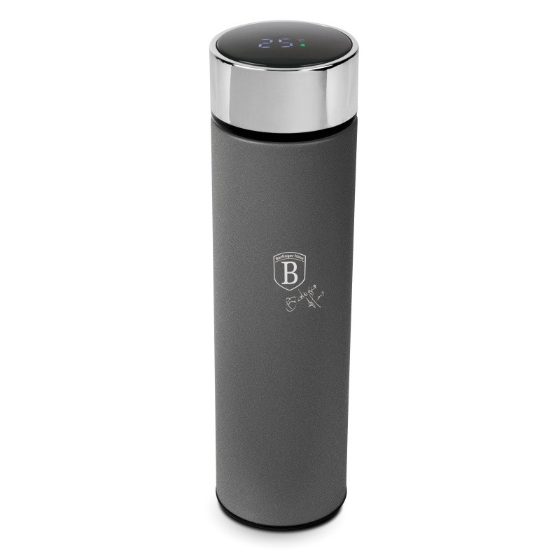 BERLINGERHAUS Termoska nerez s LED displejem 500 ml Antracit Collection BH-9805