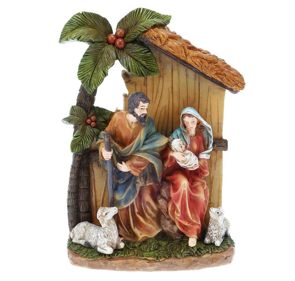 HOMESTYLING Betlém Vánoční dekorace 21 cm KO-AAA756750palm