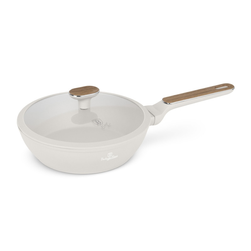 BERLINGERHAUS Pánev s poklicí s titanovým povrchem 24 cm Sahara Nordic Collection BH-8314