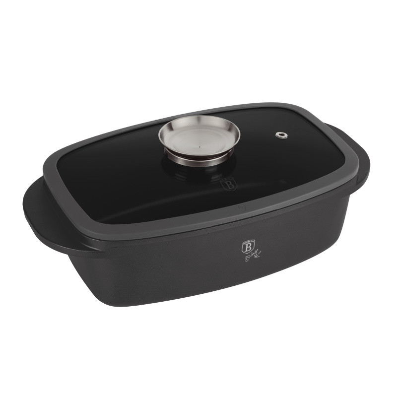 BERLINGERHAUS Pekáč s titanovým povrchem a aroma poklicí Antracit Collection BH-8800