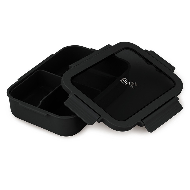 BERLINGERHAUS Přenosný box na svačinu dělený 1,3 l Matte Black Collection BH-8906