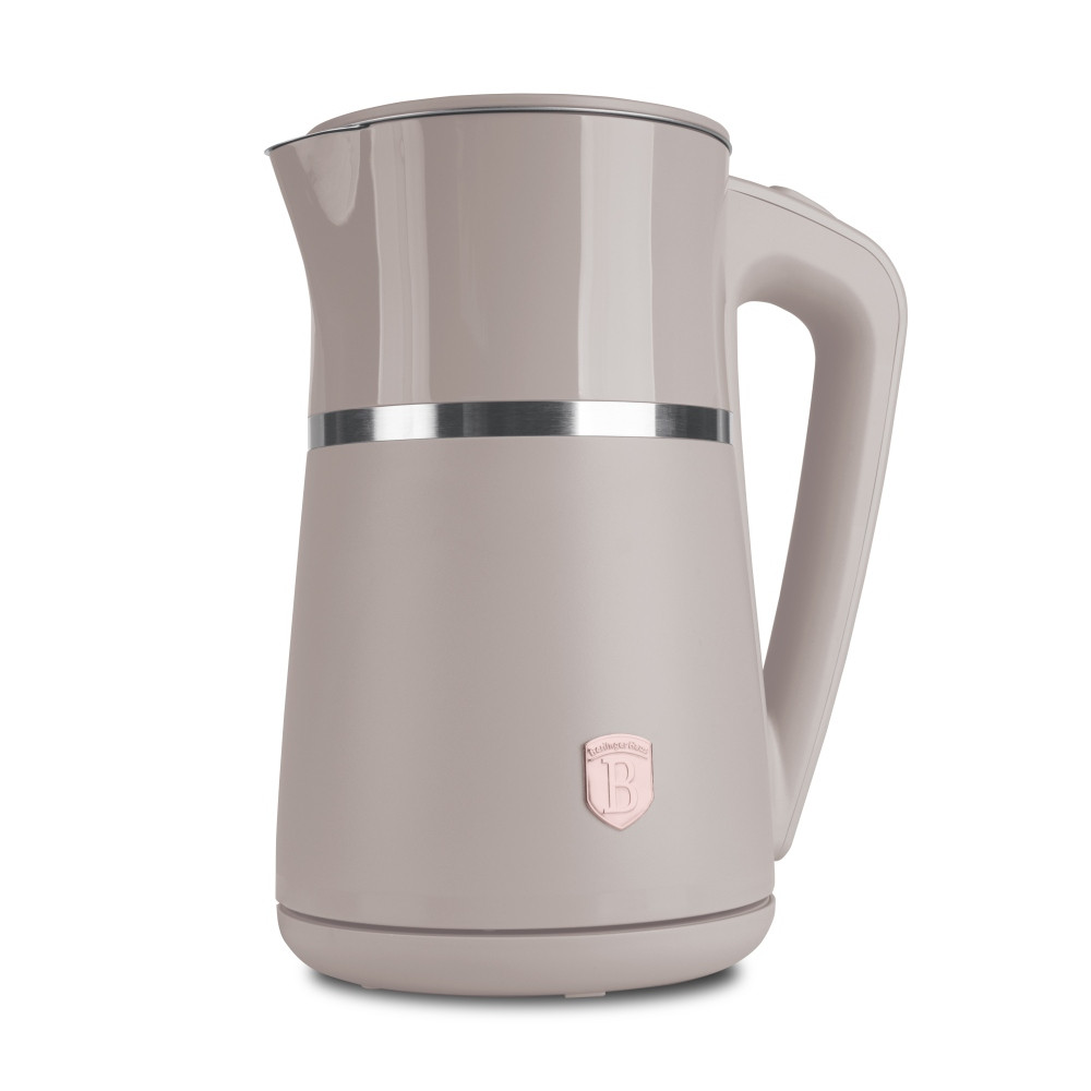 BERLINGERHAUS Rychlovarná konvice s dvojitou stěnou 1,7 l Taupe Collection BH-9863