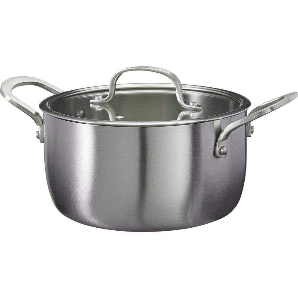SIAKI HUISHOUD Kastrol nerez 20,5 cm s poklicí KO-C85000400