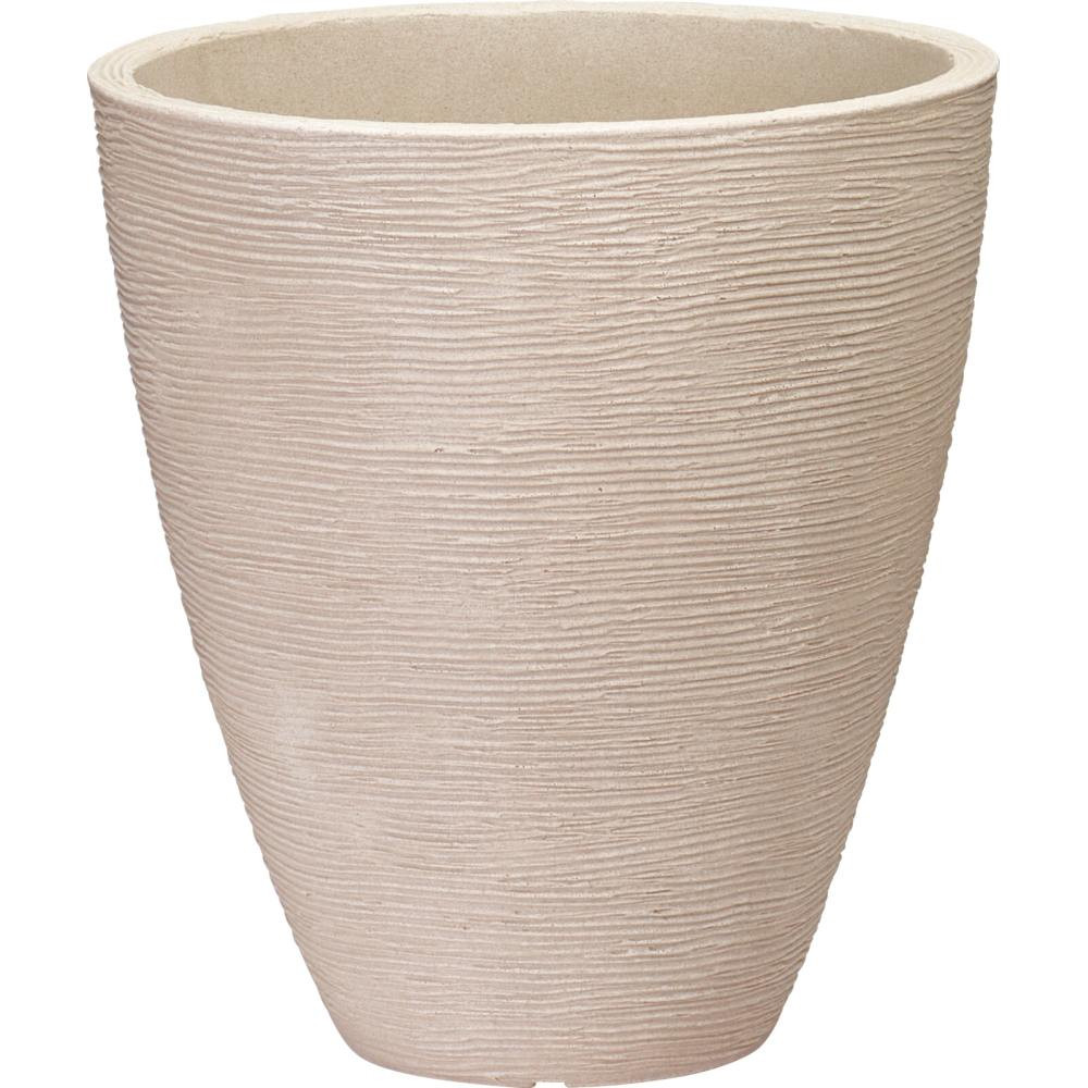 PROGARDEN Květináč žebrovaný průměr 39 x 42 cm písková KO-Y54203910
