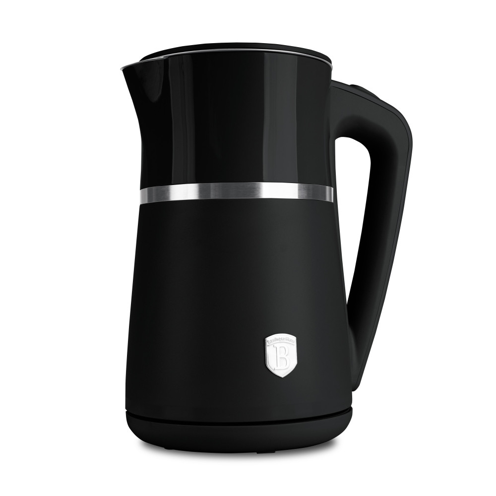 BERLINGERHAUS Rychlovarná konvice s dvojitou stěnou 1,7 l Matte Black Collection BH-9849