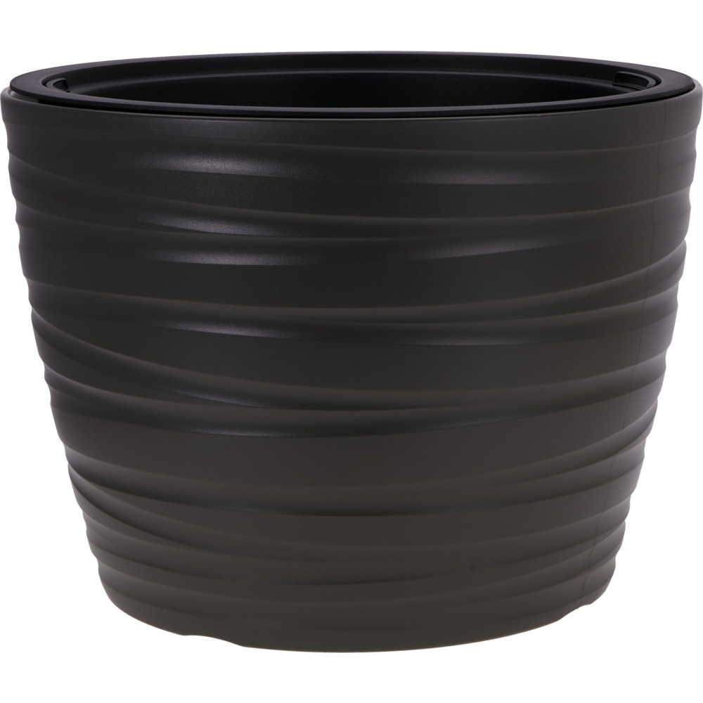 PROGARDEN Květináč plastový 47x35 cm tmavě šedá KO-Y89300760