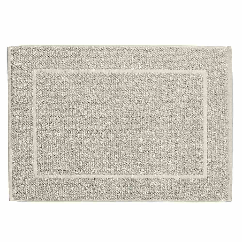 KELA Koupelnová předložka Lavinia 100% organická bavlna 60 x 100 cm bílá KL-24049