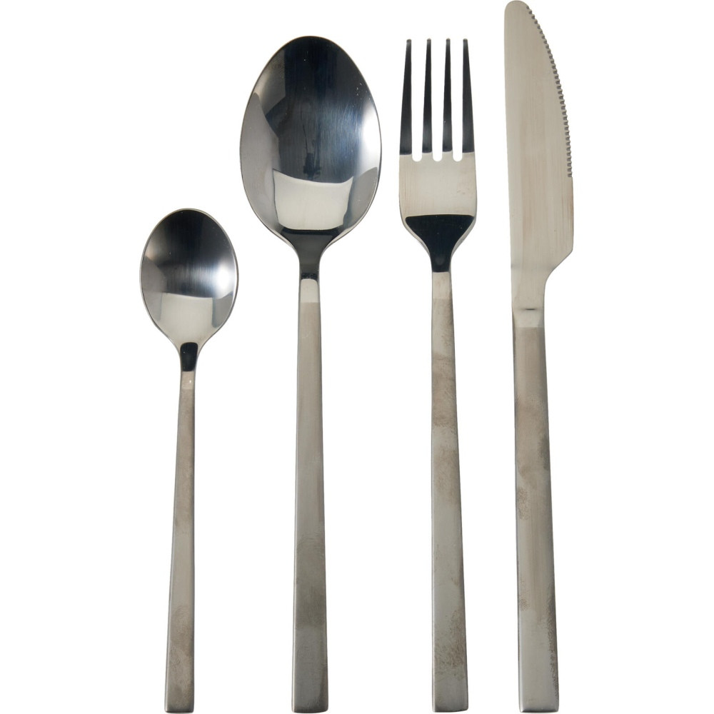 EXCELLENT HOUSEWARE Sada černých příborů 16 ks KO-BS2000060