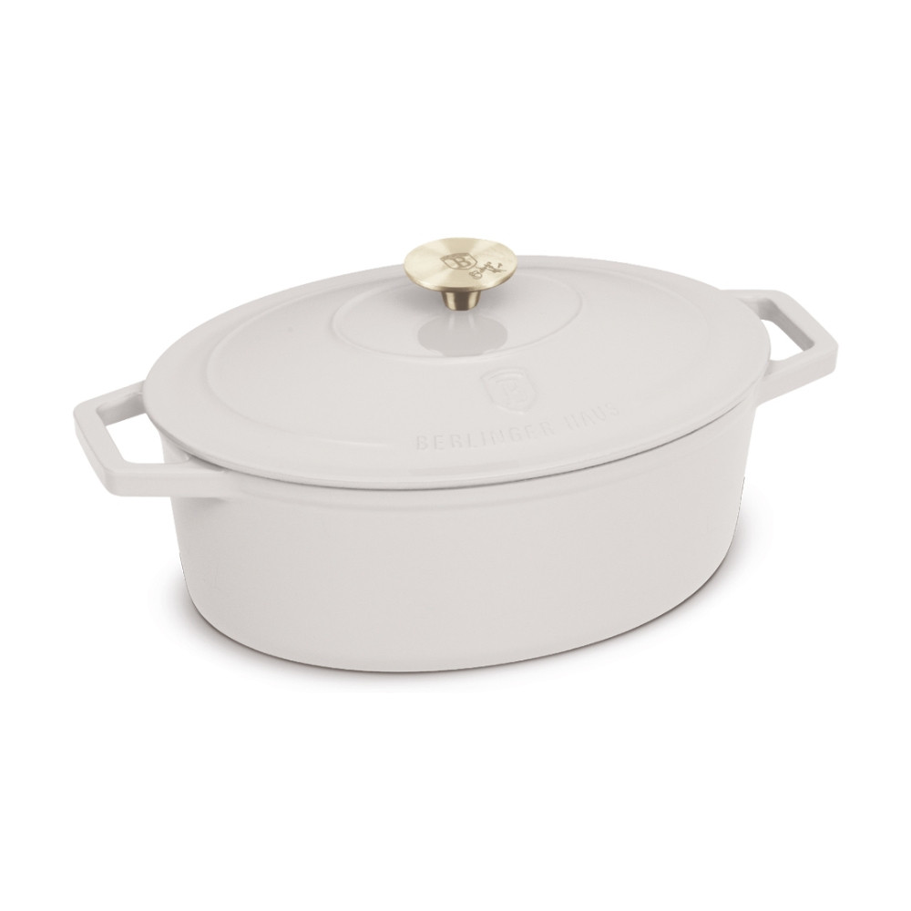 BERLINGERHAUS Pekáč litinový s poklicí 32 cm Sahara Collection BH-8967