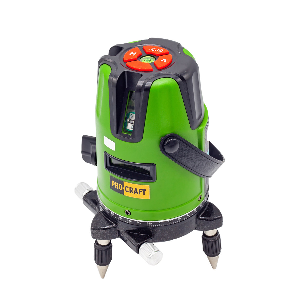 Procraft LE-3D laser zelený liniový, křížový samonivelační