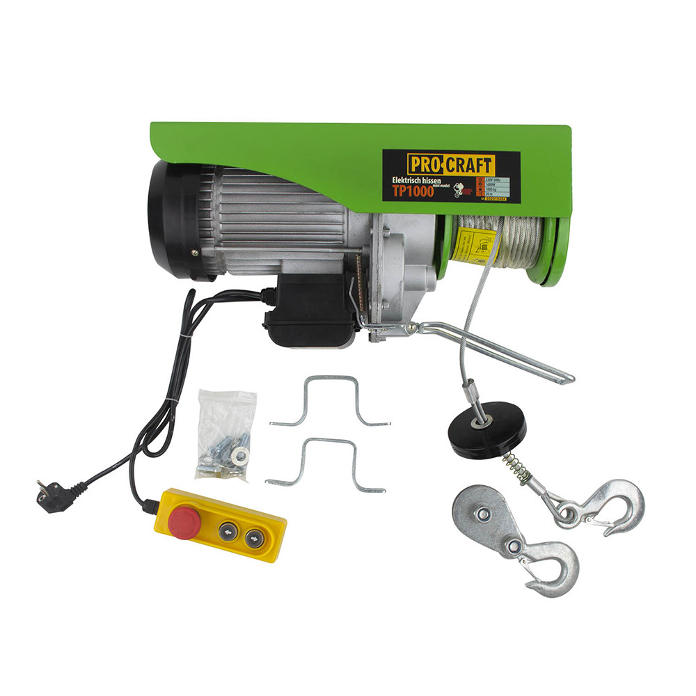 Procraft TP1000 naviják lanový elektrický