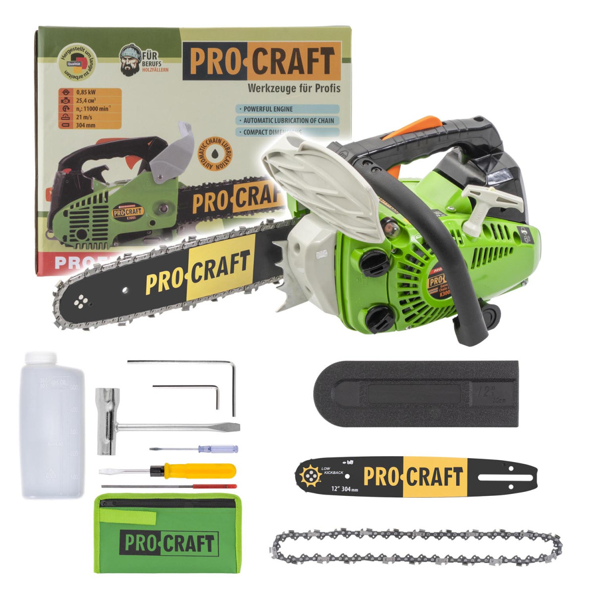 Procraft K300S benzínová řetězová pila