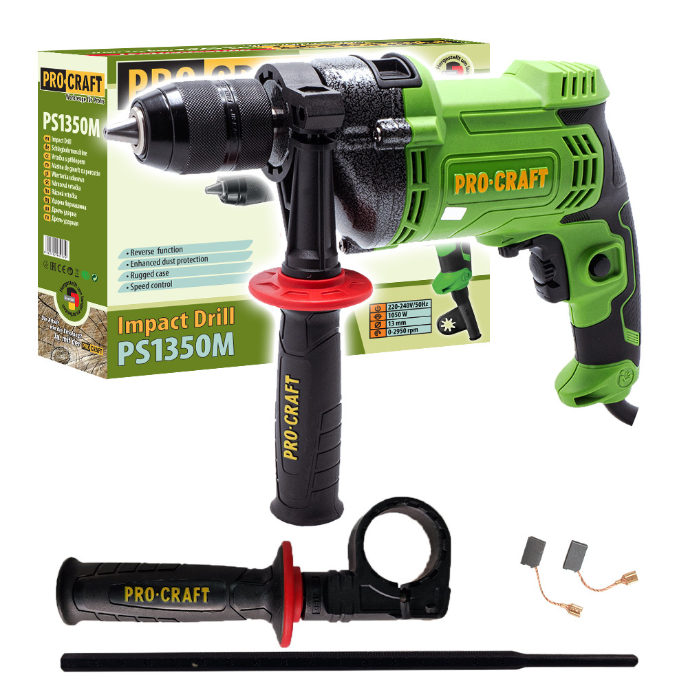 Procraft PS1350M příklepová vrtačka