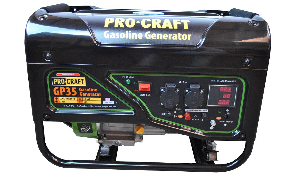 Procraft GP35 elektrocentrála benzínová mod.