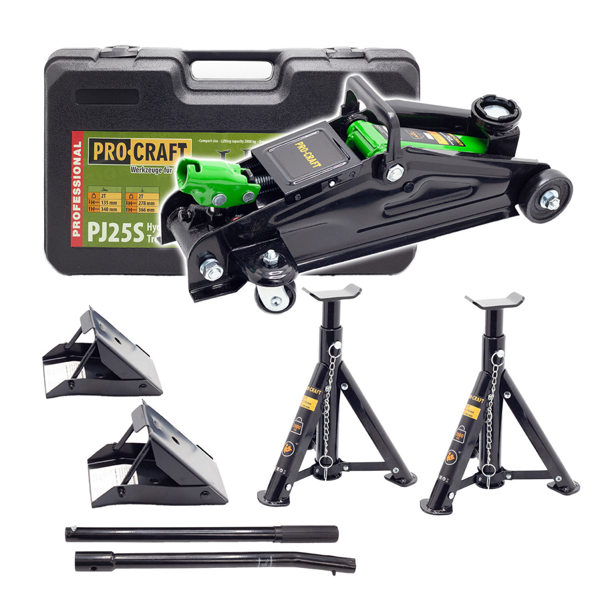 Procraft PJ25S hydraulický zvedák pojízdný