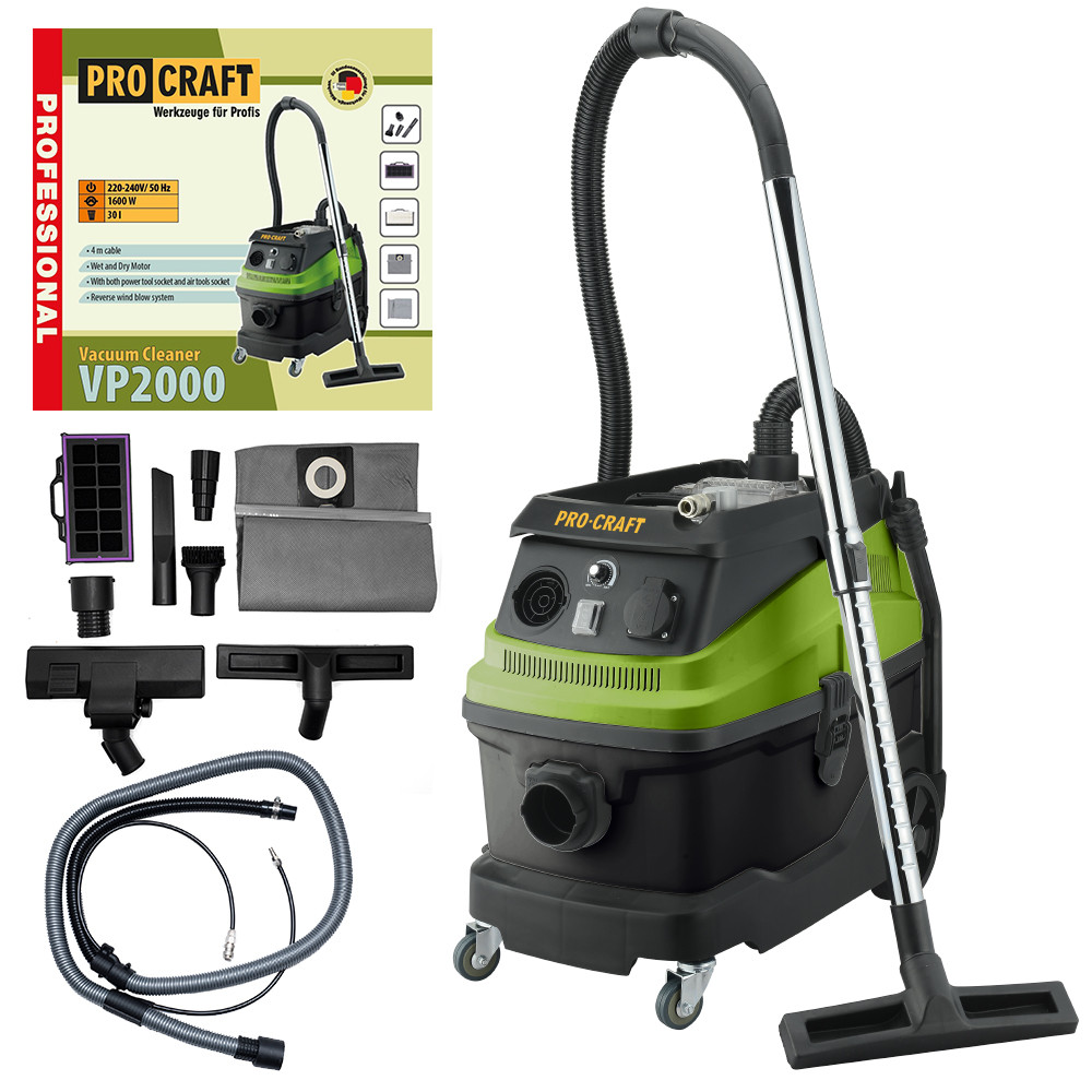 Procraft VP2000 průmyslový vysavač