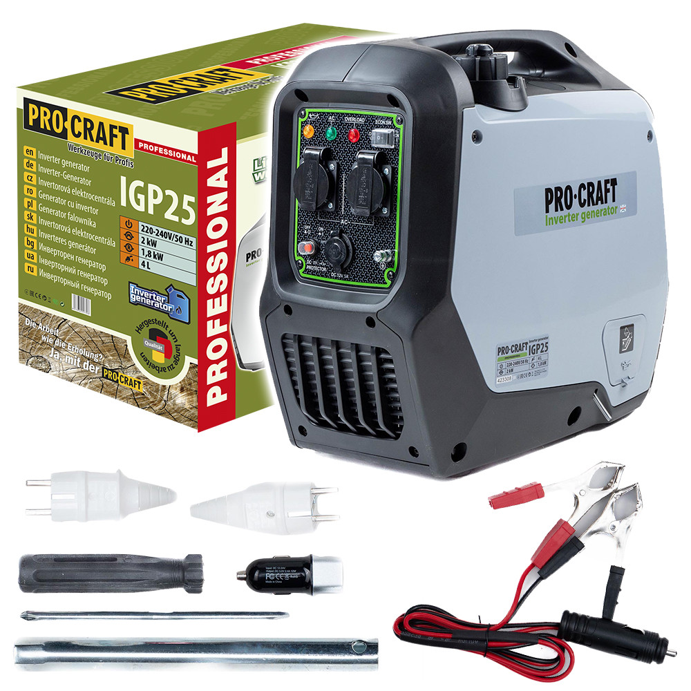 Procraft IGP25 invertorová elektrocentrála