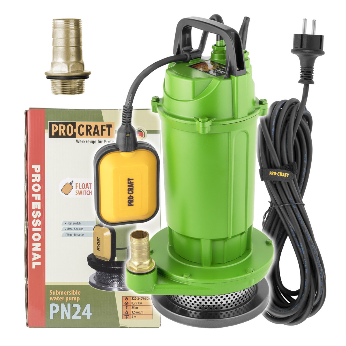 Procraft PN24 kalové ponorné čerpadlo