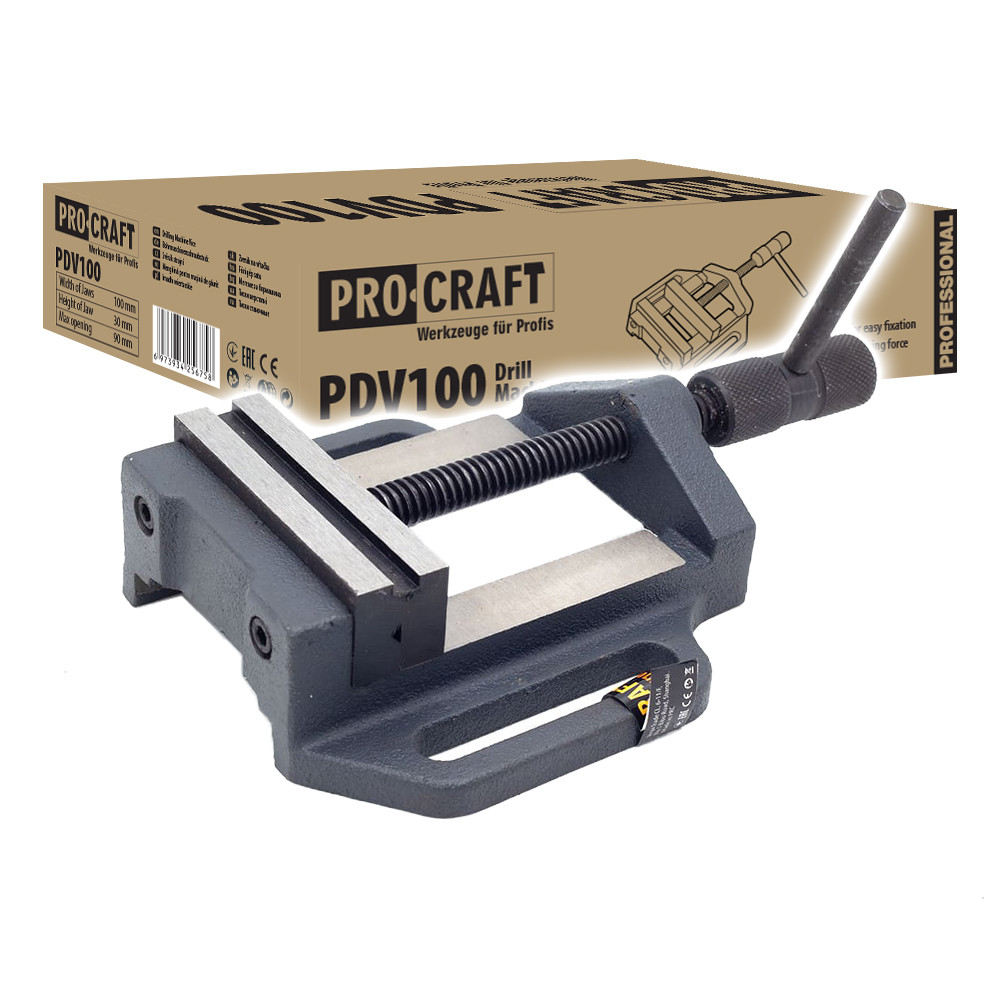 Procraft PDV100 svěrák pod vrtačku