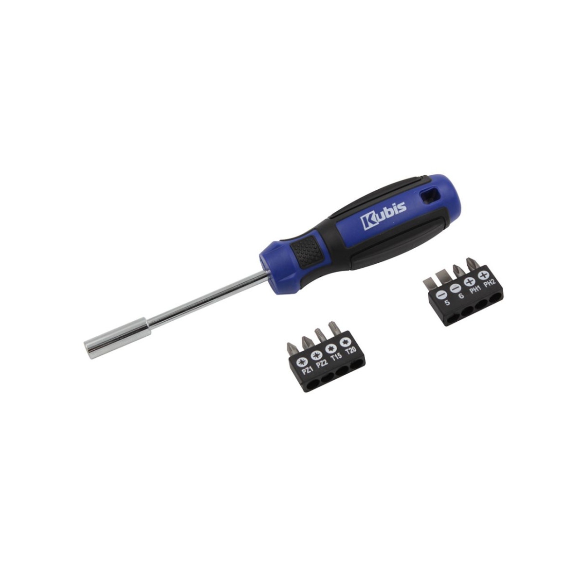 Procraft 02-08-0209 Šroubovák 8 v 1 v pouzdře, SL5, 6 мм, PH1, 2, PZ1, 2, T15, 20, CrV6150, HRC 51-54