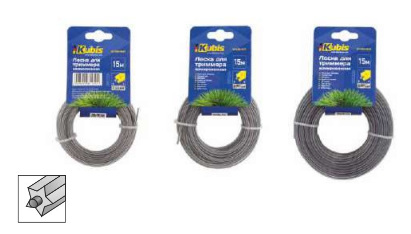 Procraft 01-08-1271 Žací struna do křovinořezu zesílená 2.70 mm*15 m, 