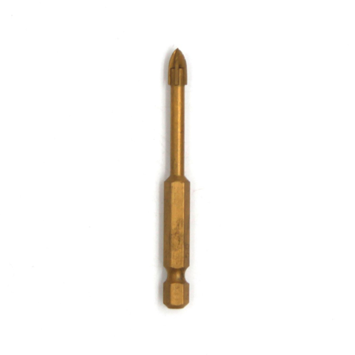 Procraft 07-01-2057 vrták na sklo a keramiku 4-břitý 5*70 mm, TiN, YG6X