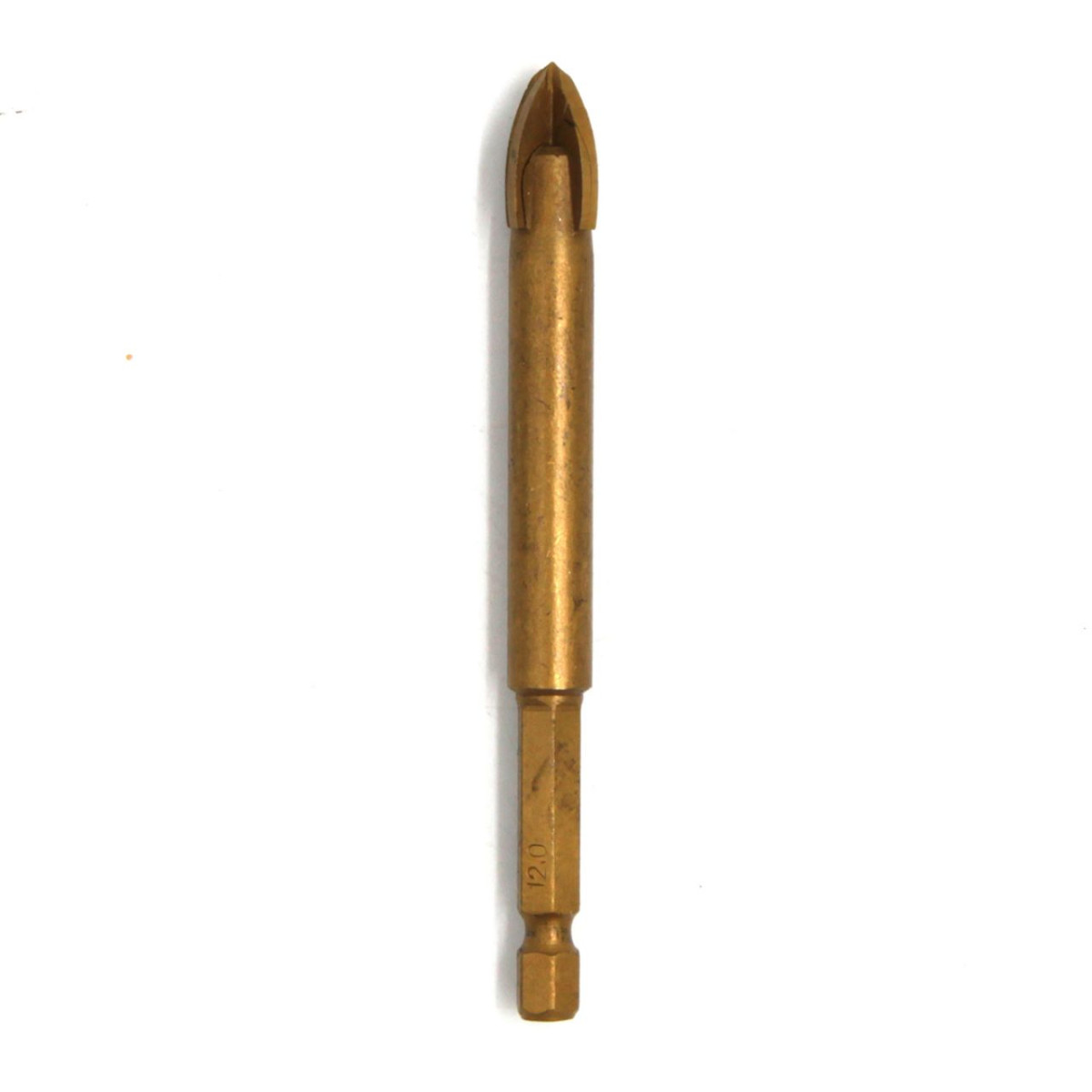 Procraft 07-01-2121 vrták na sklo a keramiku 4-břitý 12*100 mm, TiN, YG6X