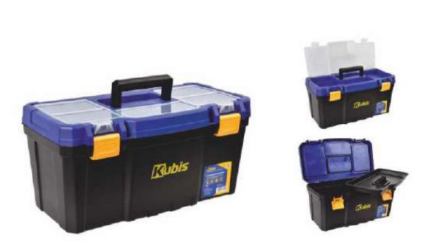 Procraft  09-00-3501 kufr na nářadí s organizérem 500*263*240mm (19'1/2'), plastové zámky