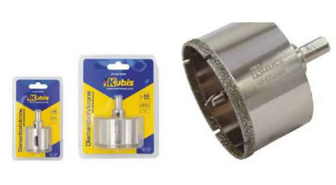 Procraft 07-02-5065 vrták korunkový diamantový KERAMIK PLUS 65 mm se středicím vrtákem, kámen, žula, keramic