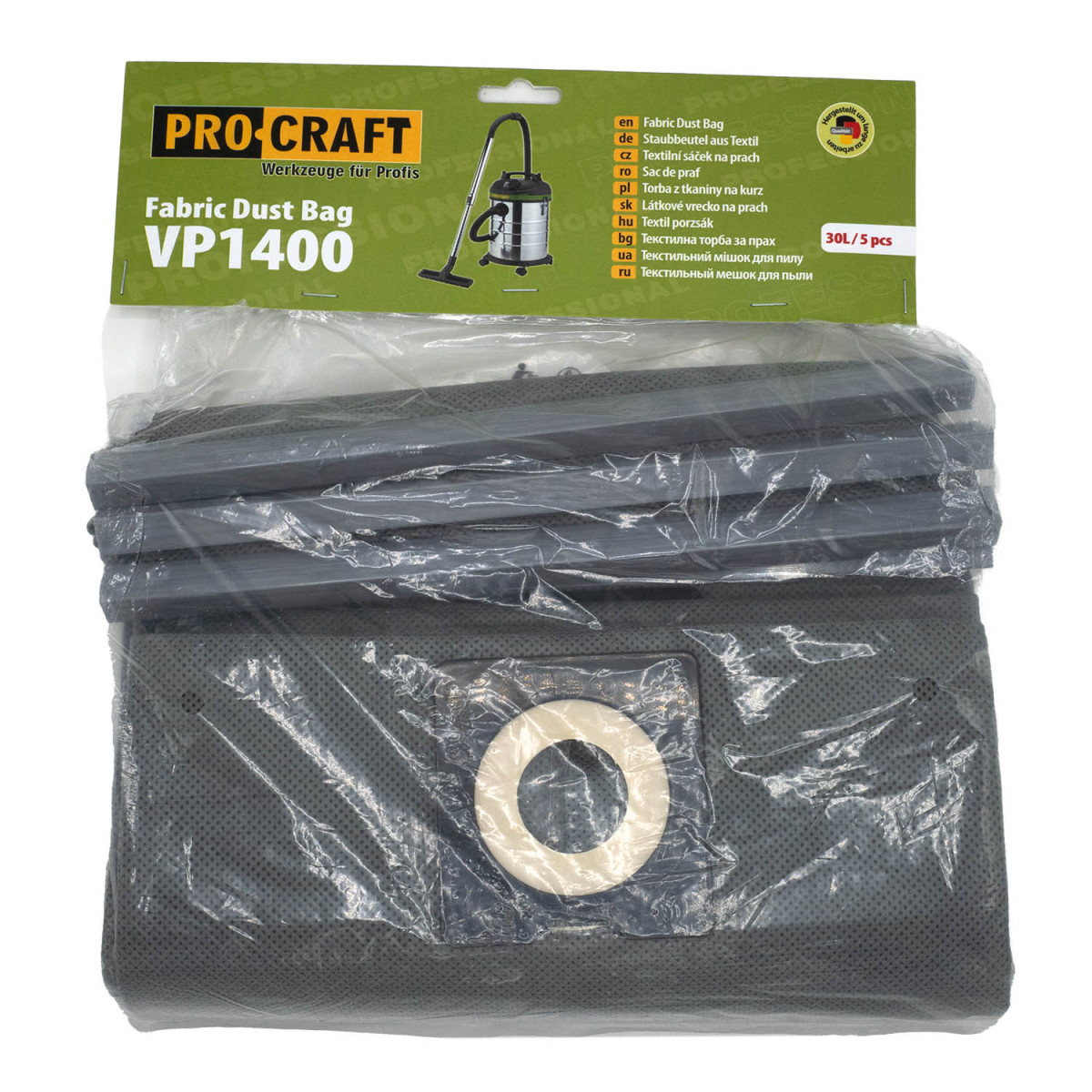 Procraft SVP1400 saček pro průmyslový vysavač  VP1400