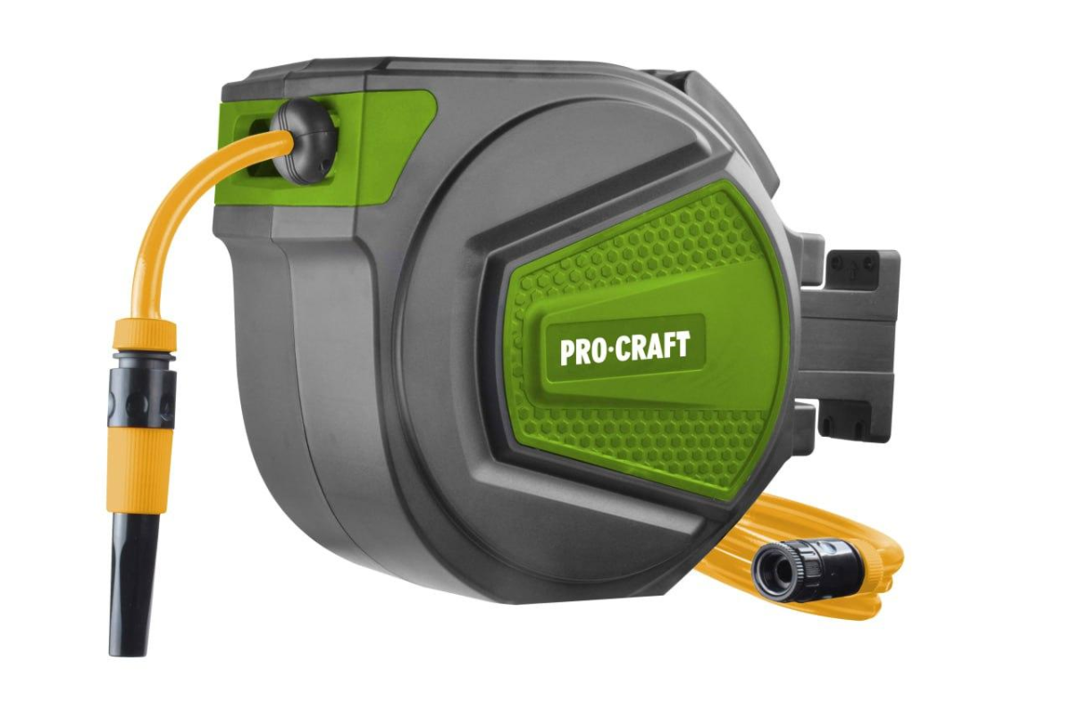 Procraft VK20 samonavíjecí buben se zahradní hadicí