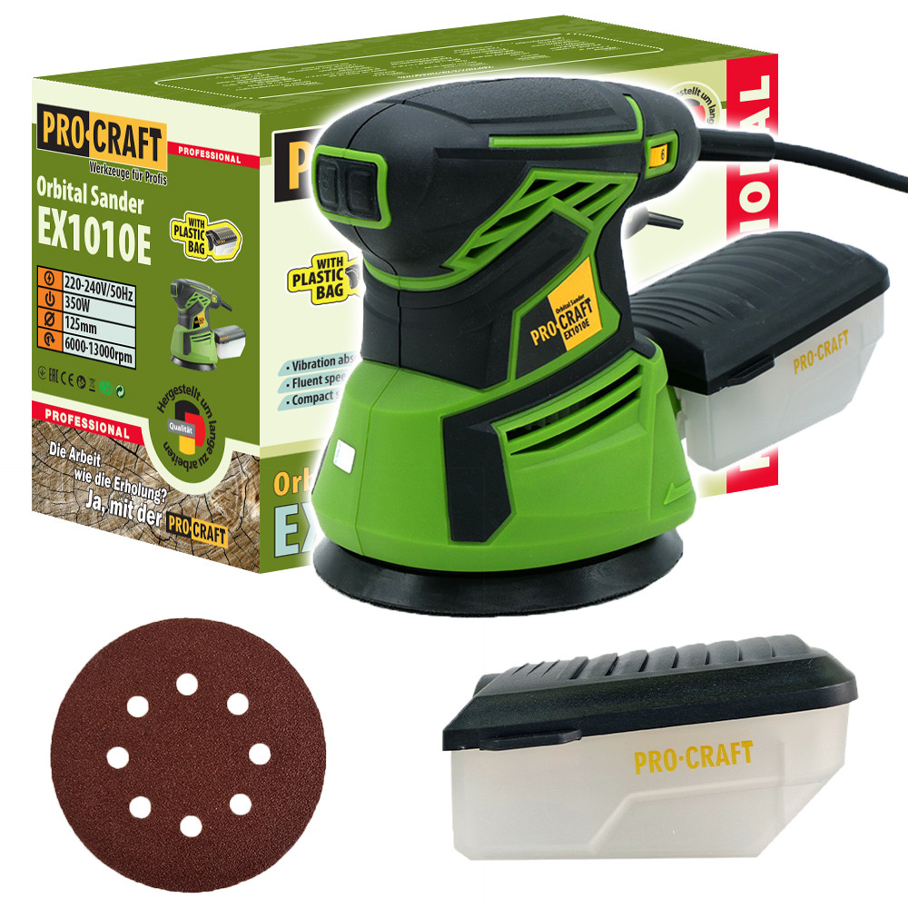Procraft EX1010E excentrická bruska