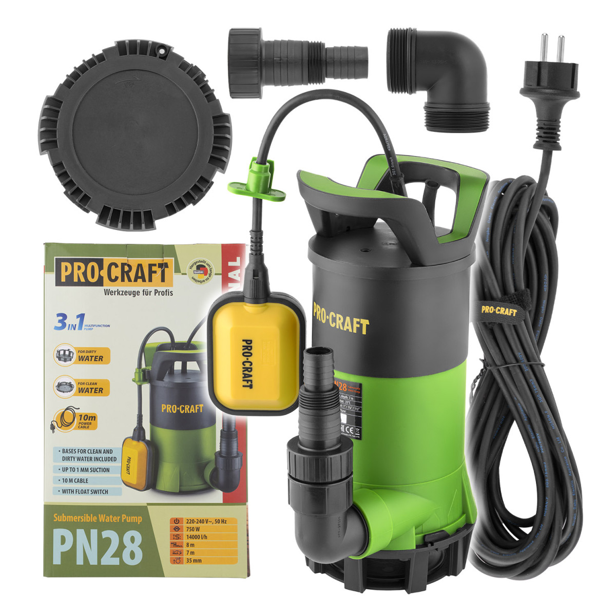 Procraft PN28 Čerpadlo ponorné