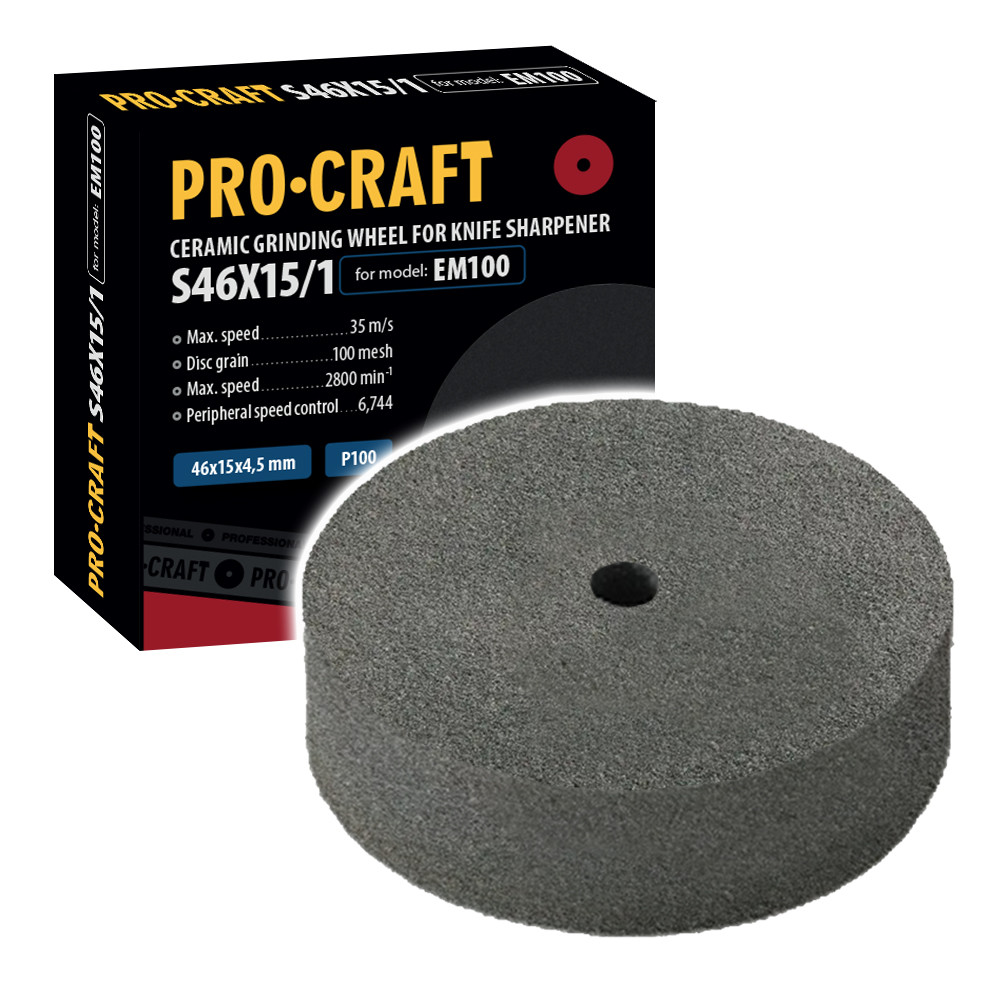 Procraft S46X15/1 brusný kotouč pro brousku na nože   /EM100